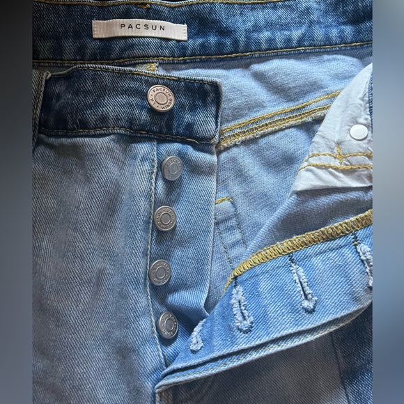 PacSun High Rise Patchwork Jeans - Picture 4 of 5